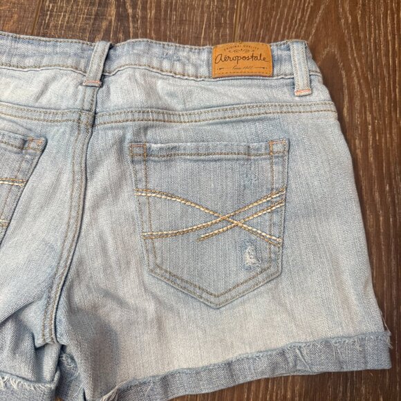 Aeropostale Distressed Jean Shorts – Set of 2 – Size 5/6 - Picture 5 of 12